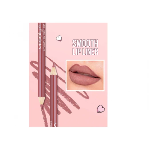 Misslyn Soft Lip Liner Pencil 02 Misslyn Soft Lip Liner Pencil 02