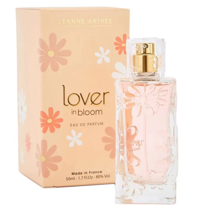 Jeanne Arthes Lover In Bloom Eau de Parfum 50ml Women's Floral Fruity Fragrance Uplifting Daytime Wear - Jeanne Arthes