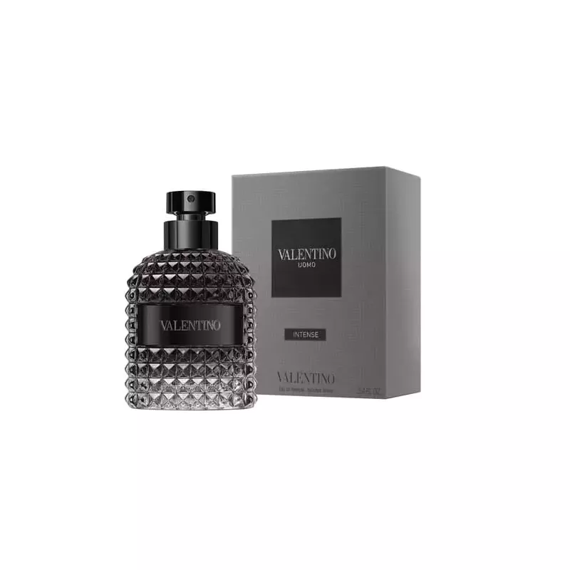 فالنتينو أومو إنتنس أو دو بارفان 100 مل للرجال | عطر السوسن والجلد الآسر | رائحة تدوم طويلاً - فالنتينو