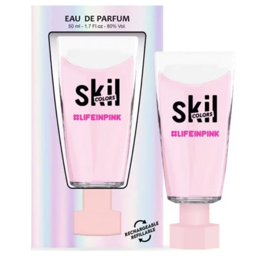 Jeanne Arthes Skil Life in Pink Eau de Parfum 50ML Women's Floral Fruity Fragrance Gift Jeanne Arthes Skil Life in Pink Eau de Parfum 50ML Women's Floral Fruity Fragrance Gift
