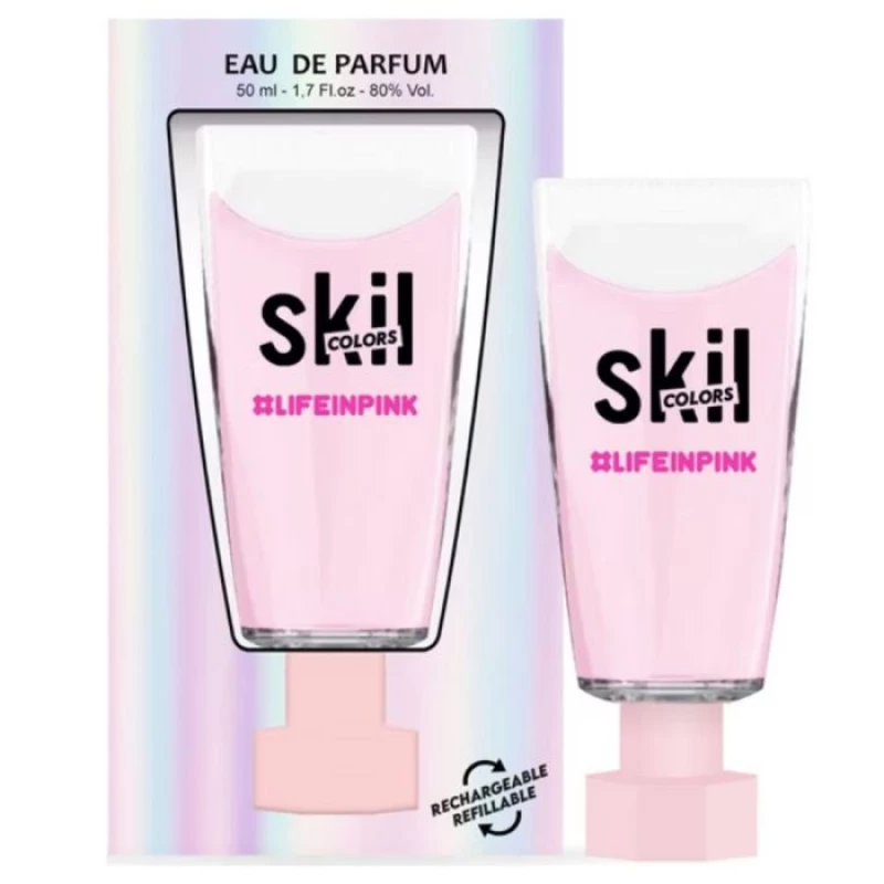 Jeanne Arthes Skil Life in Pink Eau de Parfum 50ML Women's Floral Fruity Fragrance Gift - Jeanne Arthes