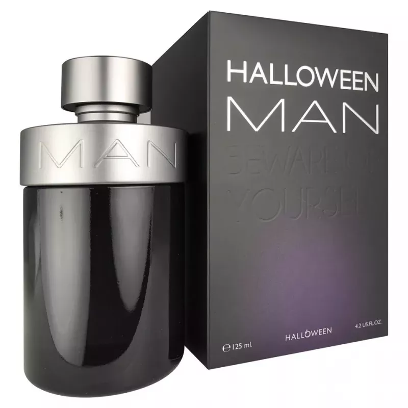 Halloween Man Eau de Toilette 125ml for Men: Invigorating Cinnamon and Lavender Fragrance - Halloween