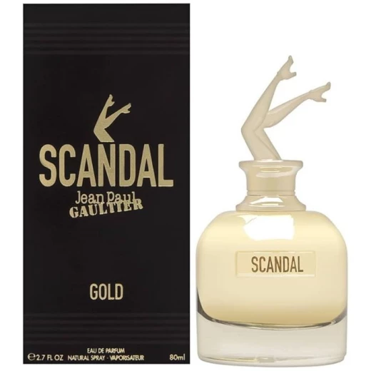 عطر جان بول غوتييه سكاندال جولد للنساء، 80 مل، عطر فاخر بزعفران وعسل عطر جان بول غوتييه سكاندال جولد للنساء، 80 مل، عطر فاخر بزعفران وعسل