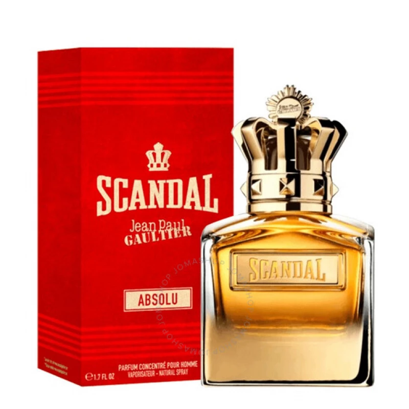 عطر جان بول غوتييه سكاندال ابسولو للرجال 100 مل عطر رجالي جذاب يدوم طويلاً هدية - Jean paul gaultier