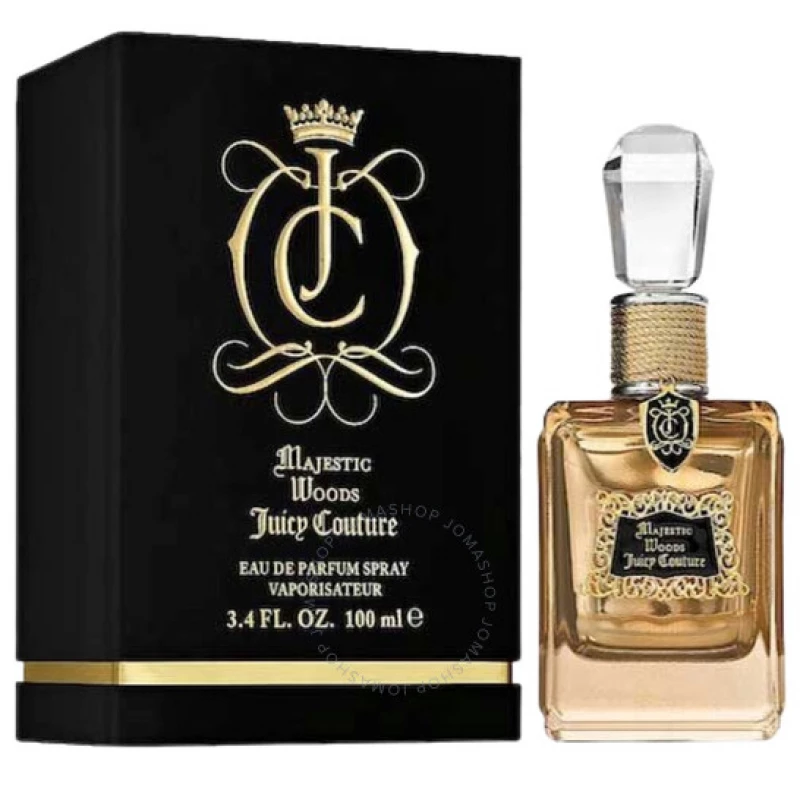 Juicy Couture Majestic Woods Eau De Parfum for Women 100ml Amber Woody Fragrance Luxurious Scent - Juicy Couture