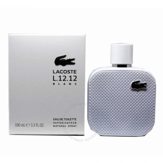 لاكوست L1212 بلانك ماء تواليت 100 مل للرجال عطر منعش ذكوري للاستخدام اليومي