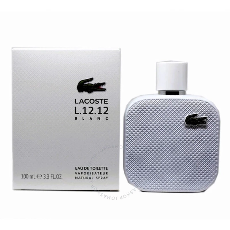 لاكوست L1212 بلانك ماء تواليت 100 مل للرجال عطر منعش ذكوري للاستخدام اليومي - لاكوست