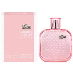 لاكوست إل 1212 روز سباركلينج أو دو تواليت 100 مل عطر زهري للنساء