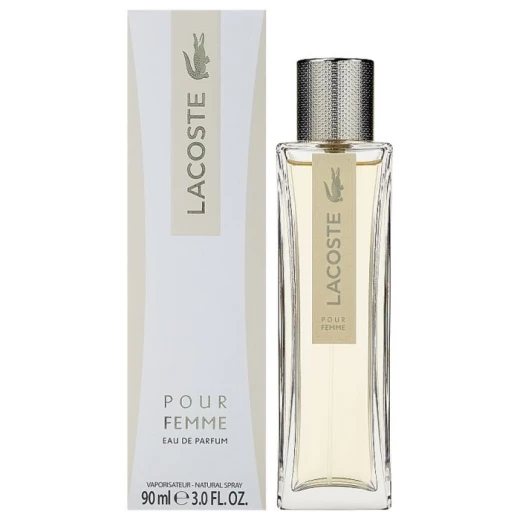 عطر لاكوست بور فيم أو دو بارفان 90 مل عطر نسائي يدوم طويلاً برائحة الأزهار والفواكه عطر لاكوست بور فيم أو دو بارفان 90 مل عطر نسائي يدوم طويلاً برائحة الأزهار والفواكه