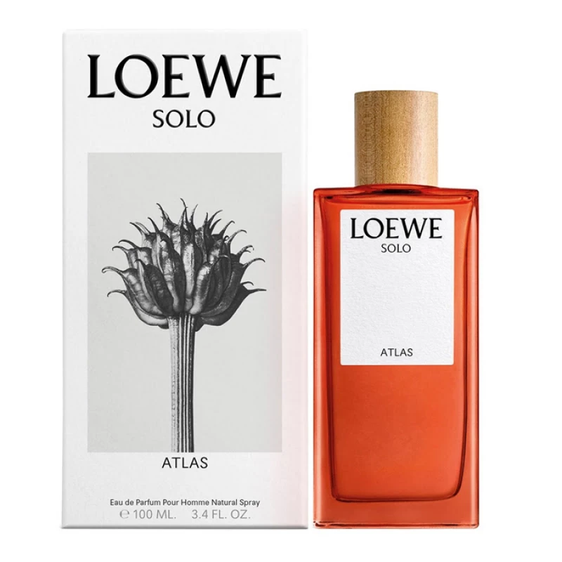 Loewe Solo Atlas Eau de Parfum for Men 100 ml Citrus Spice Fragrance Long Lasting Scent - Loewe
