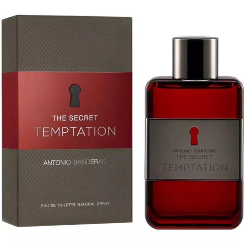 عطر أنطونيو بانديراس ذا سيكريت تيمبتيشن للرجال 200 مل عطر منعش وعطري - أنطونيو بانديراس