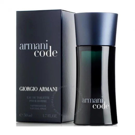 Armani Code Eau de Toilette Spray for Men 50ml Fresh Citrus and Olive Flower Fragrance Armani Code Eau de Toilette Spray for Men 50ml Fresh Citrus and Olive Flower Fragrance