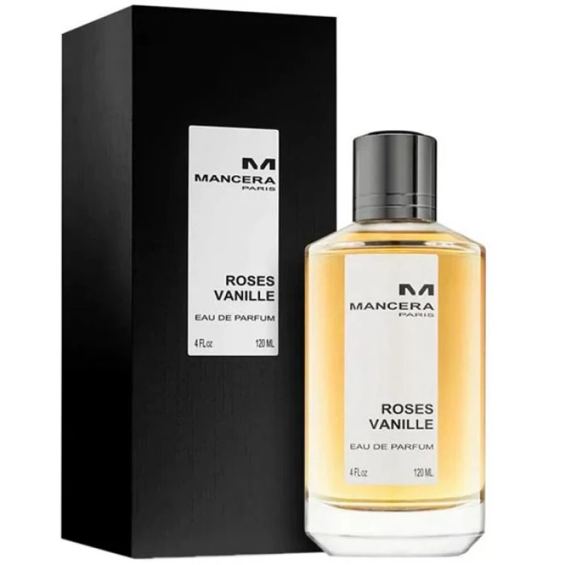 عطر مانسيرا روزز فانيلا أو دي بارفان 120 مل عطر فاخر كهرماني فانيليا للنساء والرجال - مانسيرا
