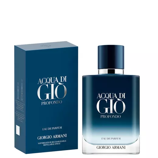 Giorgio Armani Acqua Di Gio Profondo Eau de Parfum for Men 50ml Marine Scent Long Lasting Fragrance Giorgio Armani Acqua Di Gio Profondo Eau de Parfum for Men 50ml Marine Scent Long Lasting Fragrance