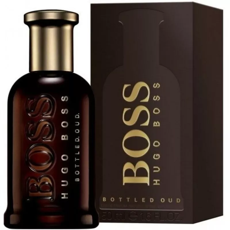 هوجو بوس بوتلد عود أو دي بارفيوم للرجال 50 مل عطر شرقي خشبي يدوم طويلا - هوجو بوس