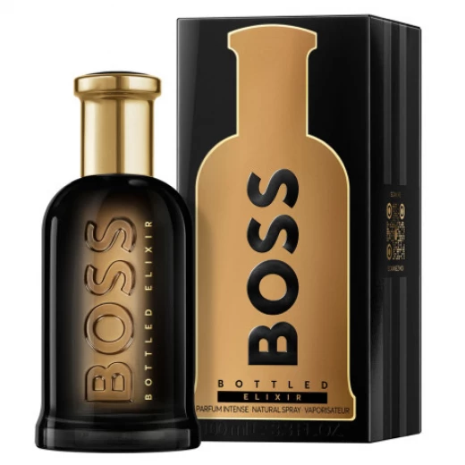 Hugo Boss Boss Bottled Elixir Intense Parfum 100ml for Men Woody Spicy Fragrance Long Lasting