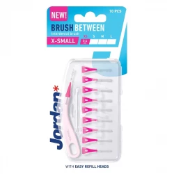 Jordan Clinic Brush Between Extra Small - 10 pieces