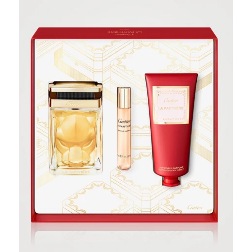 مجموعة لا بانثير (عطر 100 مل + او دو برفيوم 10 مل + لوشن للجسم 100 مل) - كارتير - Image 2