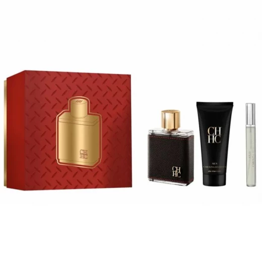 عطر تواليت 100 مل + عطر 10 مل + عطر ما بعد الحلاقة 100 مل للرجال من كارولينا هيريرا عطر تواليت 100 مل + عطر 10 مل + عطر ما بعد الحلاقة 100 مل للرجال من كارولينا هيريرا