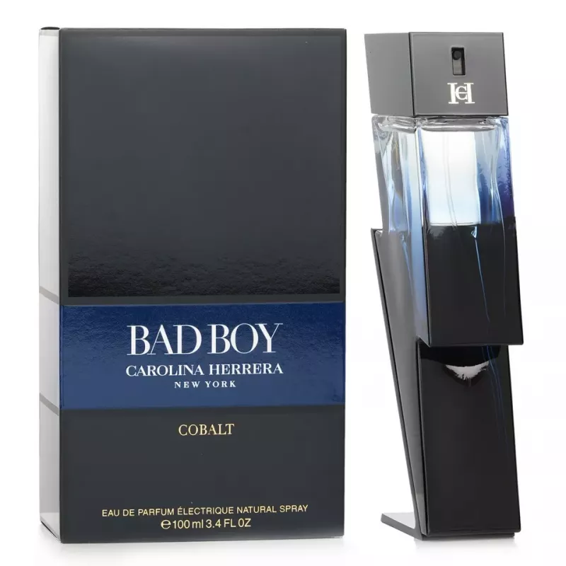 Carolina Herrera Men's Bad Boy Cobalt EDP 3.4 oz Fragrances - Carolina Herrera