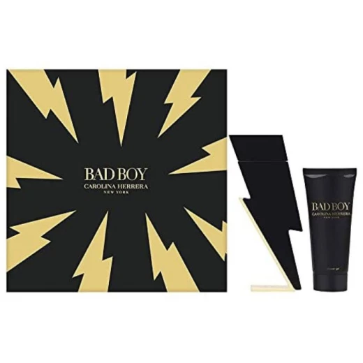 Carolina Herrera Bad Boy Gift Set for Men Captivating Fragrance & Shower Gel 100ML Luxury Gift Carolina Herrera Bad Boy Gift Set for Men Captivating Fragrance & Shower Gel 100ML Luxury Gift