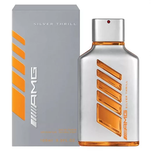 Mercedes Benz AMG Silver Eau de Parfum for Men 100ml Long Lasting Cologne Fragrance Mercedes Benz AMG Silver Eau de Parfum for Men 100ml Long Lasting Cologne Fragrance