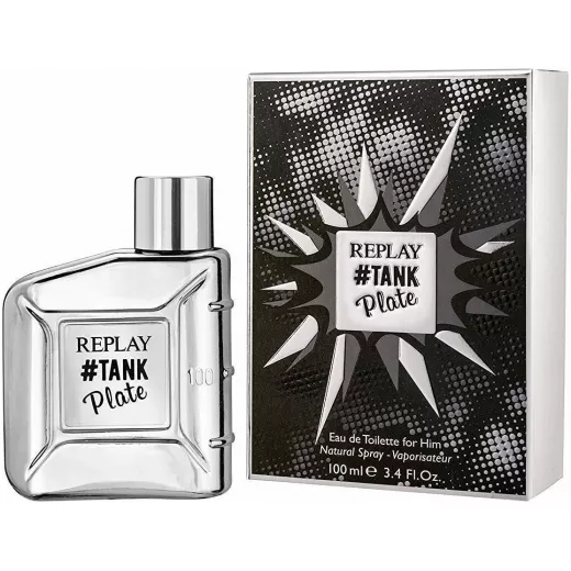 عطر ريبلاي تانك بليت للرجال أو دي تواليت 100 مل: عطر منعش للرجال مع الأناناس والكمثرى والجريب فروت عطر ريبلاي تانك بليت للرجال أو دي تواليت 100 مل: عطر منعش للرجال مع الأناناس والكمثرى والجريب فروت
