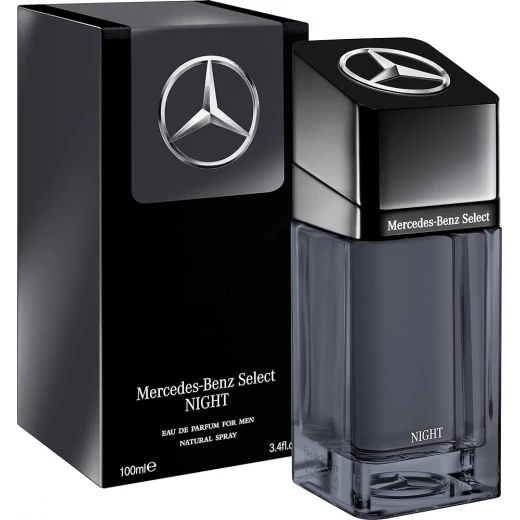 Mercedes Benz Select Night Eau de Parfum 100ML Oriental Spicy Fragrance for Men Evening Wear Perfume Mercedes Benz Select Night Eau de Parfum 100ML Oriental Spicy Fragrance for Men Evening Wear Perfume