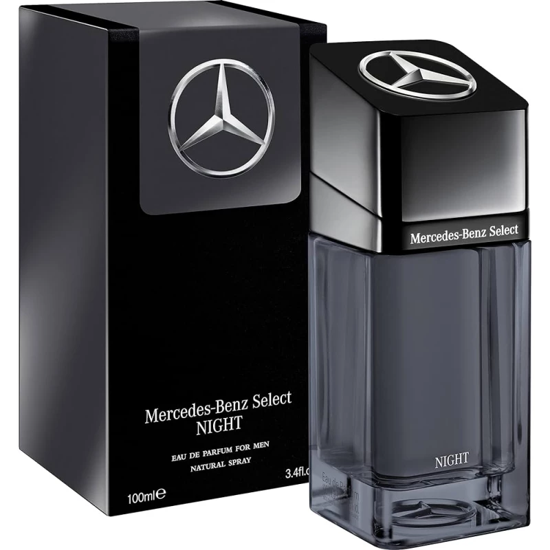 Mercedes Benz Select Night Eau de Parfum 100ML Oriental Spicy Fragrance for Men Evening Wear Perfume - Mercedes-Benz