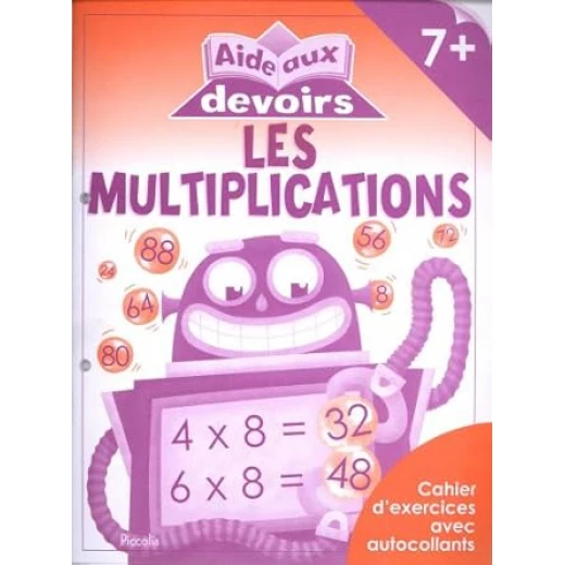 معارف فرنسي : Aide aux devoirs - les multiplications 7+ معارف فرنسي : Aide aux devoirs - les multiplications 7+