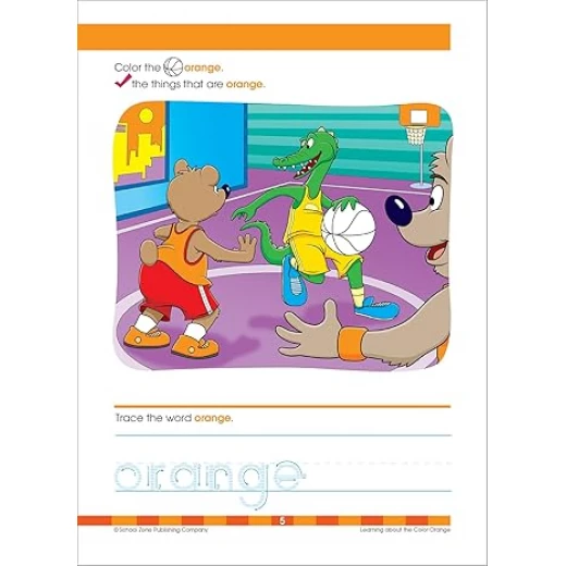 School Zone - Colors & Shapes Workbook - 64 Pages, Ages 3 to 5, Preschool, Kindergarten, Color Names, Patterns, Tracing, Object Identification, and More (School Zone Get Ready!™ Book Series) - Image 3