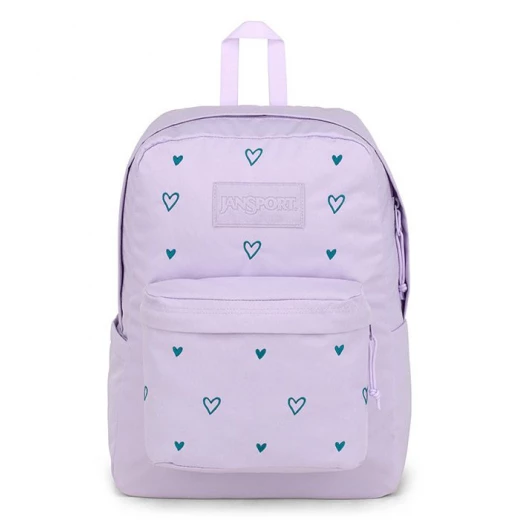 JanSport Superbreak Plus Fx In Party Hearts JanSport Superbreak Plus Fx In Party Hearts