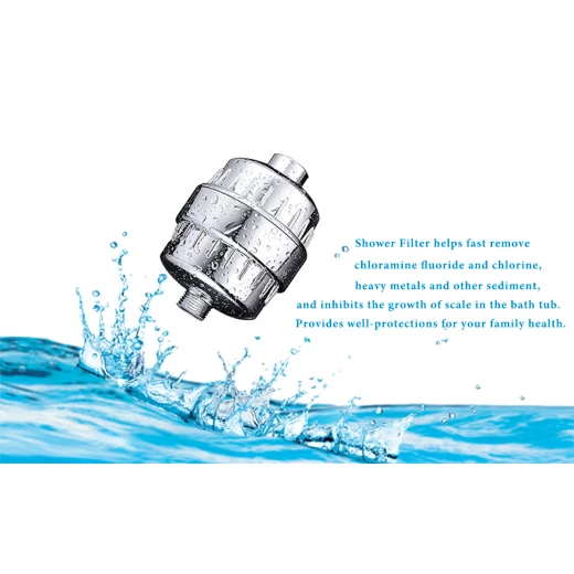 فلتر دش فلتر رأس دش عالمي للمياه العسيرة يزيل الكلور والمعادن الثقيلة والملوثات 15 مرحلة - Image 7