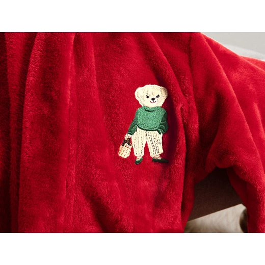 روب حمام نسائي من جيسيكا مقاس L-XL  مادام كوكو - مدام كوكو - Image 4