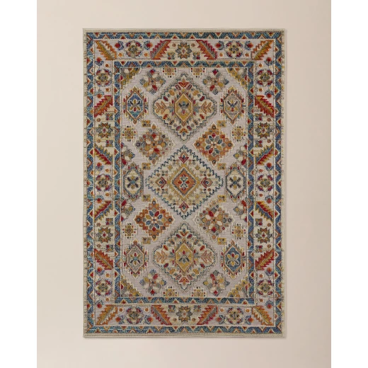 من مدام كوكوسجادة كرافيز - بيج المقاس: 160×230 من مدام كوكوسجادة كرافيز - بيج المقاس: 160×230