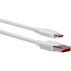 كابل USB-A إلى Type-C من Xiaomi Mi بطول 6 أمبير وبطول 1 متر باللون الأبيض من الاتحاد الأوروبي BHR6032GL