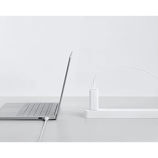 كابل USB-A إلى Type-C من Xiaomi Mi بطول 6 أمبير وبطول 1 متر باللون الأبيض من الاتحاد الأوروبي BHR6032GL - شاومي - Image 2