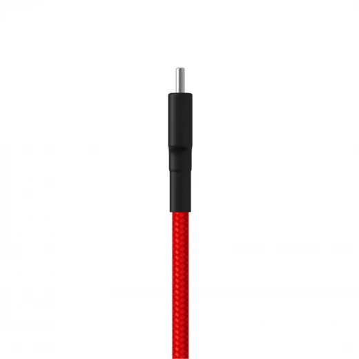 كابل USB Type C مضفر من  بطول 100 سم (أحمر) - شاومي - Image 2