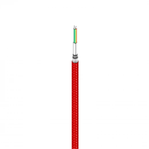 كابل USB Type C مضفر من  بطول 100 سم (أحمر) - شاومي - Image 3