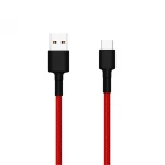 كابل USB Type C مضفر من  بطول 100 سم (أحمر) - شاومي