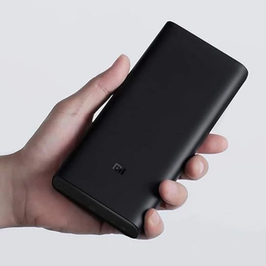 باور بانك Xiaomi VXN4254GL Mi 3 Pro بسعة 20000 مللي أمبير في الساعة لأجهزة الكمبيوتر المحمولة USB Type C PD 45W، شاحن محمول عالي السعة - متوافق مع MacBook وMi Notebook وNintendo Switch وDell XPS 13 وThinkpad - أسود - شاومي - Image 2