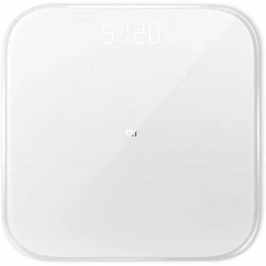 ميزان ذكي من شاومي Mi Smart Scale 2 NUN4056GL، ميزان حمام/مطبخ، دقة عالية، حاسبة BMI وشاشة LED – أبيض ميزان ذكي من شاومي Mi Smart Scale 2 NUN4056GL، ميزان حمام/مطبخ، دقة عالية، حاسبة BMI وشاشة LED – أبيض