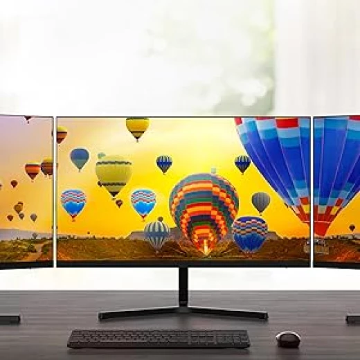 شاشة كمبيوتر من شاومي Mi Desktop Full HD 1C، BHR4510GL، 23.8 بوصة، 60 هرتز - أسود - شاومي - Image 4