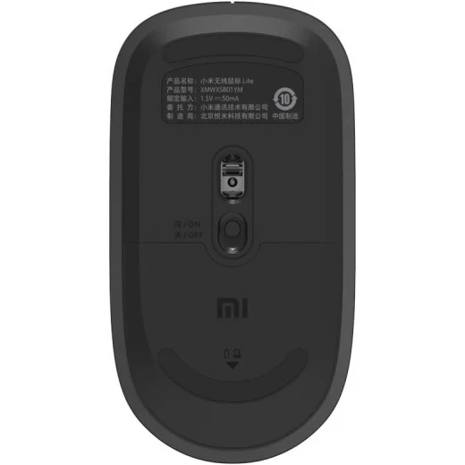 فأرة لاسلكية من شاومي BHR6099GL، أسود، دقة 1000 نقطة في البوصة (وحدة واحدة) - شاومي - Image 2