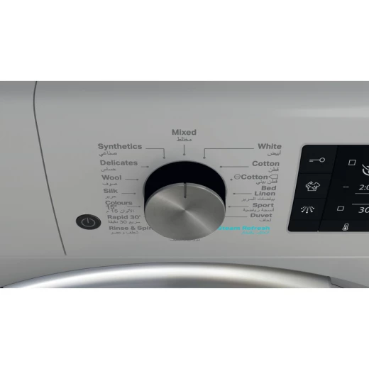 غسالة 10 كجم 1400 دورة في الدقيقة 6 Sense FreshCare+ A+++ فضية من ‎ويرلبول - ‎ويرلبول - Image 6