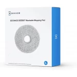 وسادات تنظيف قابلة للغسل من إيكوفاكس - 4 قطع لكل عبوة لروبوت المكنسة والممسحة DEEBOT X2 Omni / T20 Omni / T10 Omni / X1 Omni / X1 Turbo، باللون الرمادي - ايكوفاكس
