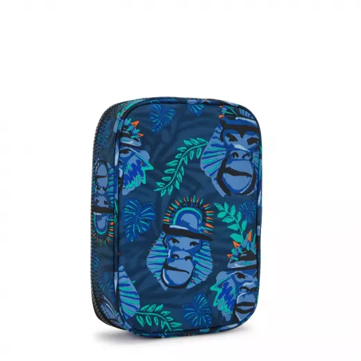 Kipling 100 PENS Pen Case in Blue Monkey Fun - Kipling - Image 4