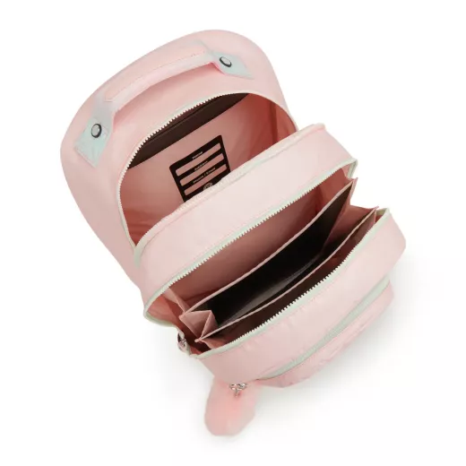Kipling Class Room Blush Metallic Large Backpack - Kipling - Image 3