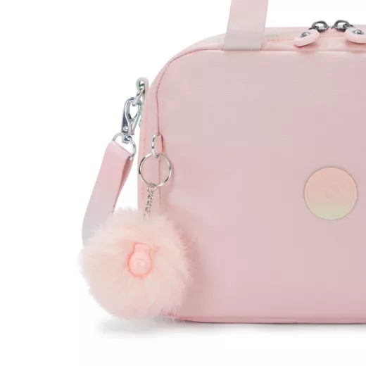 Kipling  Large lunchbox (with trolley sleeve) Female Blush Metallic Miyo n  13.5 x 25 x 20 cm - Kipling - Image 2