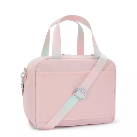 Kipling  Large lunchbox (with trolley sleeve) Female Blush Metallic Miyo n  13.5 x 25 x 20 cm - Kipling - Image 4
